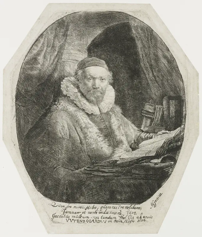 Jan Uytenbogaert, preacher of the Remonstrants Wall Art by Unknown - High-Resolution Digital Print