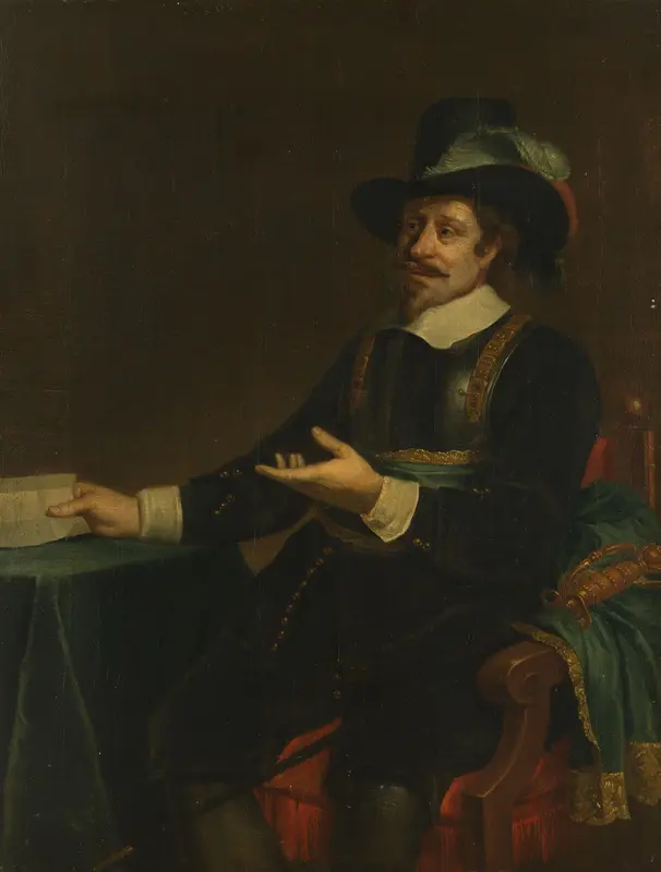 Jan van de Poll (1597-1678). Burgemeester van Amsterdam Wall Art by Unknown - High-Resolution Digital Print
