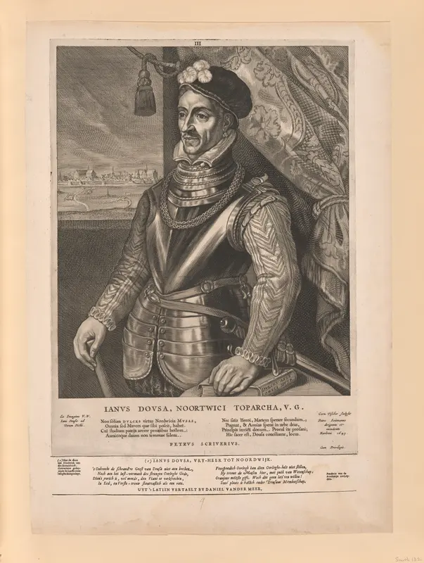 Jan van der Does, from Quatuor Personae Wall Art by Cornelis Visscher - High-Resolution Digital Print