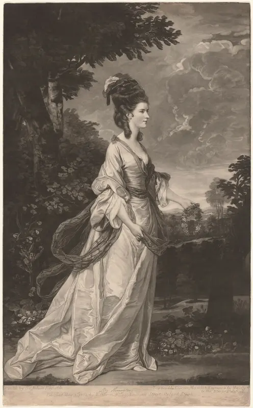Jane, Countess of Harrington Wall Art by Valentine Green - High-Resolution Digital Print