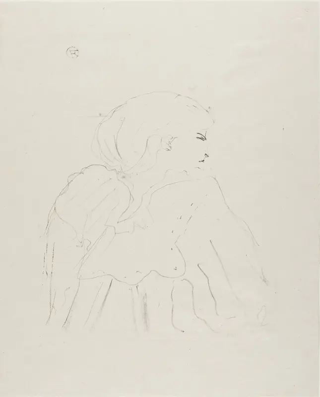 Jane Hading, from Treize Lithographies