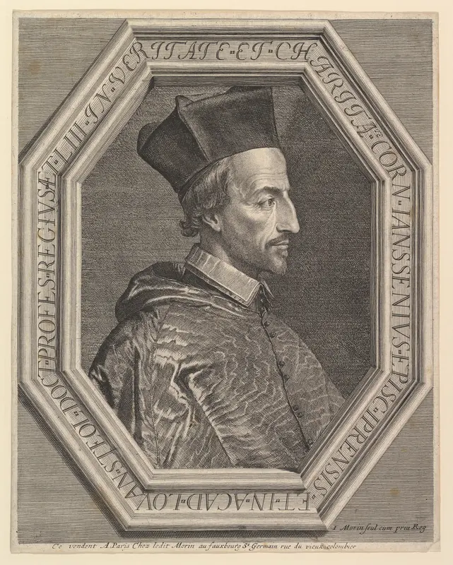 Jansenius, eveque d'Ypres Wall Art by Jean Morin - High-Resolution Digital Print