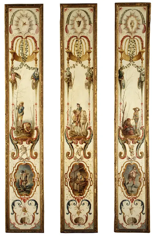 January and February (part of a set illustrating the months of the year) Wall Art by Antoine Watteau - High-Resolution Digital Print