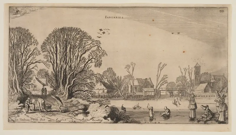 January, from The Twelve Months of the Year