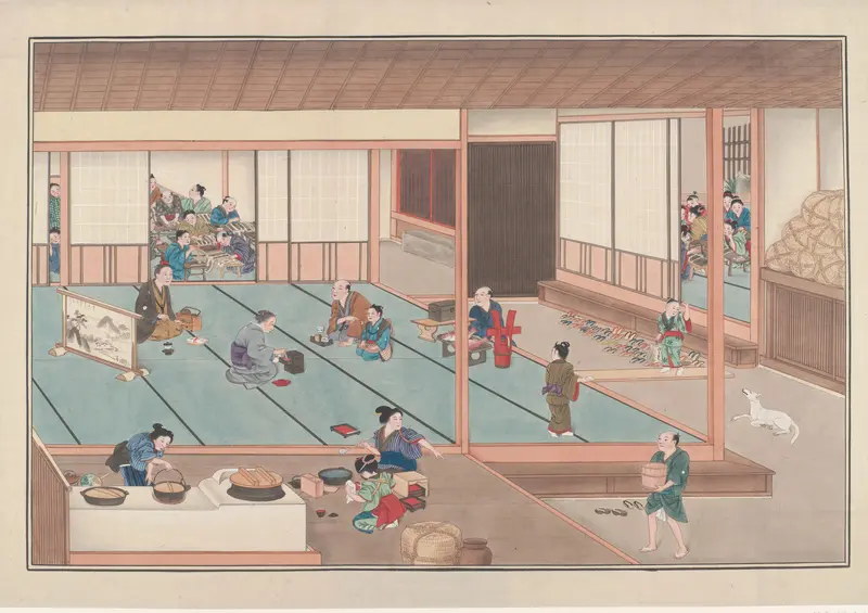 Japanse kinderschool Wall Art by anonymous - High-Resolution Digital Print