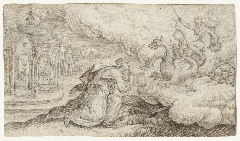 Jason van de dood gered door toverij van Medea Wall Art by Crispijn van de Passe (I) - High-Resolution Digital Print