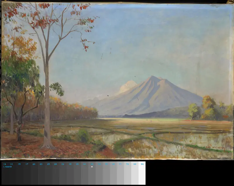 Javaans landschap Wall Art by Hal Wichers - High-Resolution Digital Print