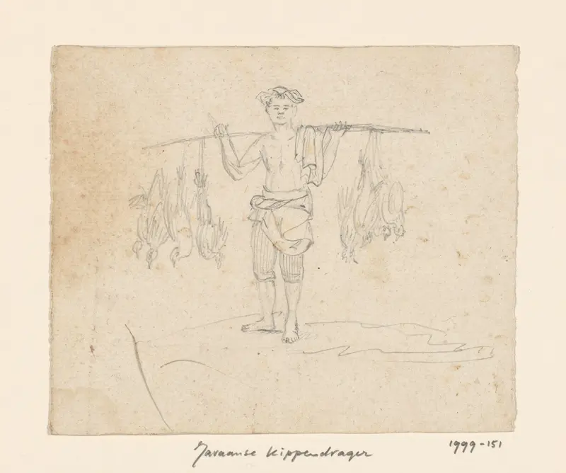 Javaanse kippendrager Wall Art by Unknown - High-Resolution Digital Print