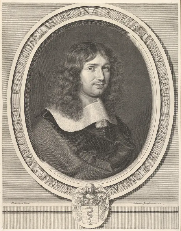 Jean-Baptiste Colbert Wall Art by Robert Nanteuil - High-Resolution Digital Print