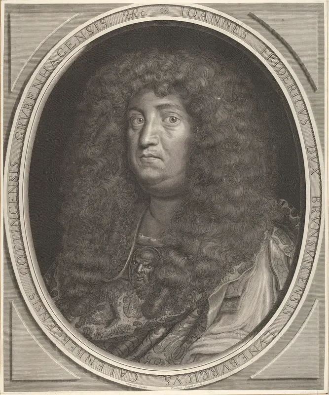 Jean-Frédéric de Brunswick-Lunebourg Wall Art by Robert Nanteuil - High-Resolution Digital Print