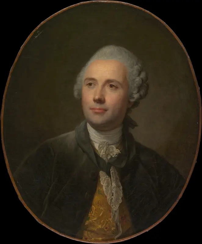 Jean Jacques Caffiéri (1725–1792) Wall Art by Jean-Baptiste Greuze - High-Resolution Digital Print