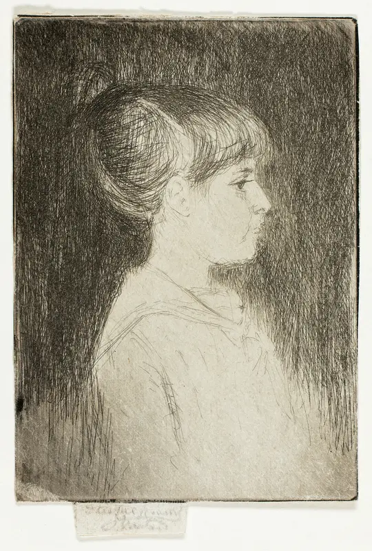 Jeanette, June 1887 Wall Art by Theodore Roussel - High-Resolution Digital Print