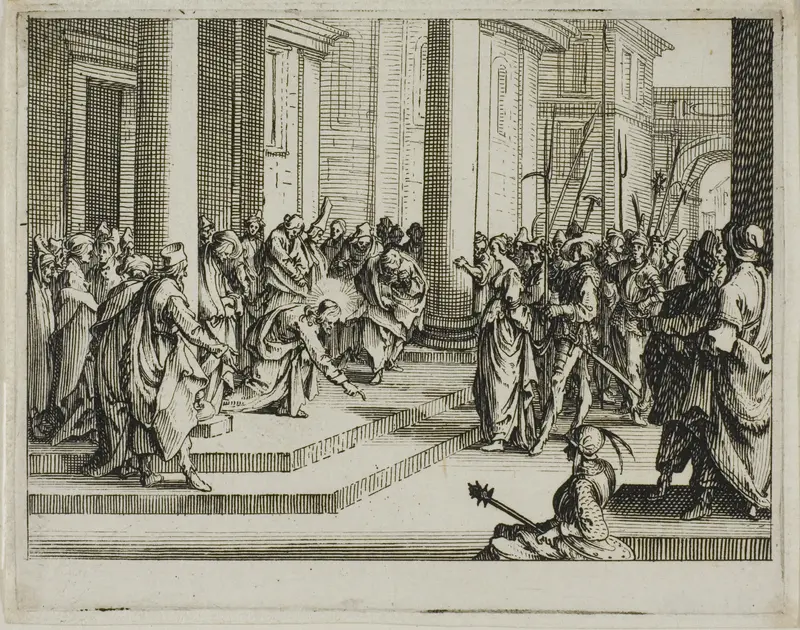 Jesus and the Adulterous Woman, from The New Testament