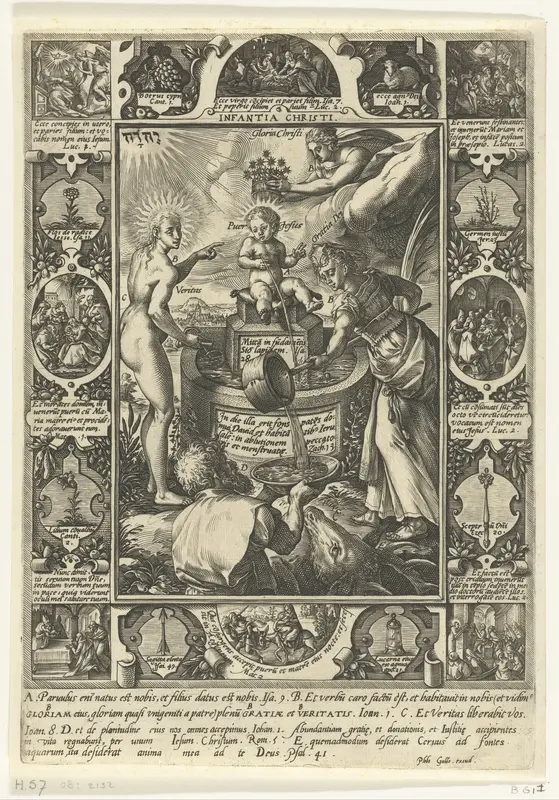 Jeugd van Christus Wall Art by Hendrick Goltzius - High-Resolution Digital Print