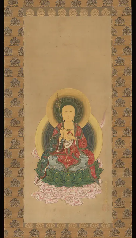 Jizō Bosatsu Wall Art by Hanabusa Itchō - High-Resolution Digital Print