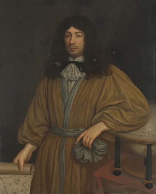 Johan Boudaen Courten (1635-1716), heer van St Laurens, Schellach en Popkensburg. Raad van Middelburg en bewindhebber der VOC Wall Art by Cornelis Janssens van Ceulen (II) - High-Resolution Digital Print