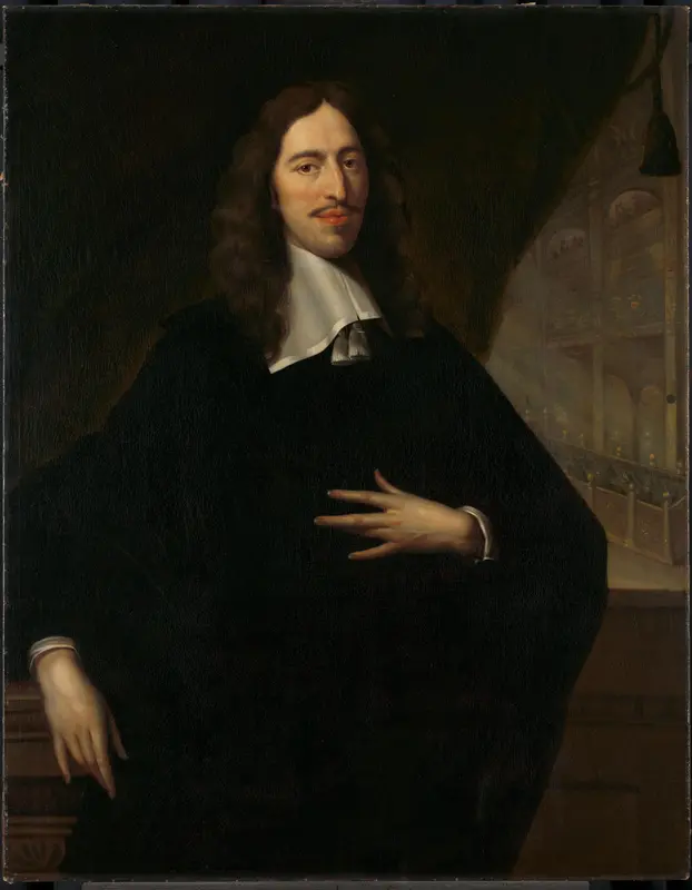 Johan de Witt (1625-1672). Grand Pensionary of Holland Wall Art by Unknown - High-Resolution Digital Print