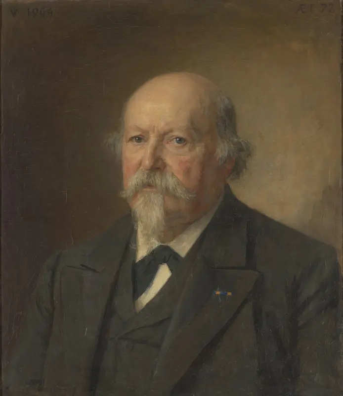 Johan Philip van der Kellen (1831-1906). Directeur van het Rijksprentenkabinet (1876-96) Wall Art by Unknown - High-Resolution Digital Print