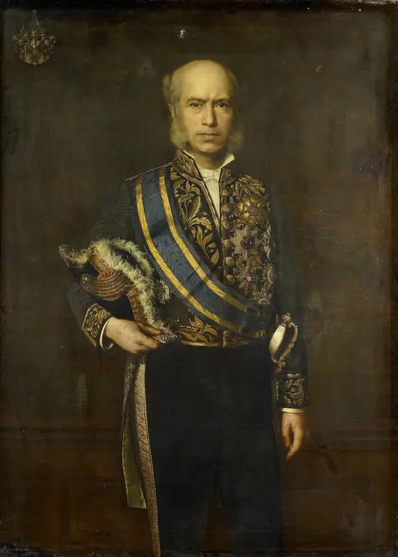 Johan Wilhelm van Lansberge (1830-1906). Gouverneur-generaal (1875-1880) Wall Art by Unknown - High-Resolution Digital Print