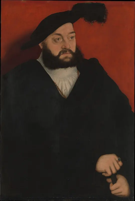 Johann (1498–1537), Duke of Saxony Wall Art by Lucas Cranach the Elder - High-Resolution Digital Print