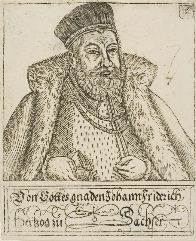 Johann Friedrich, from Saxon Dukes and Electors Wall Art by Balthasar Jenichen - High-Resolution Digital Print