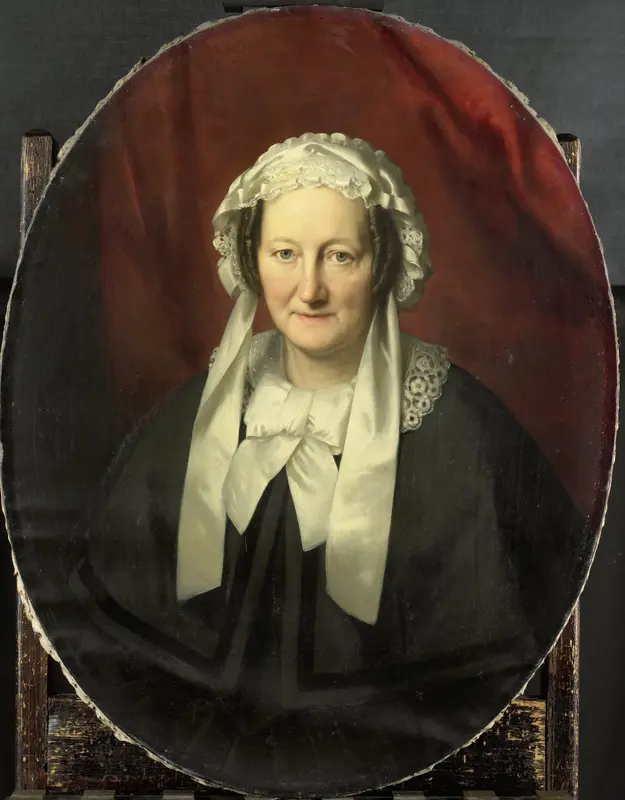 Johanna Maria Parvé (1785-1861). Echtgenote van Hendrik André Cornelis Tierens Wall Art by Unknown - High-Resolution Digital Print