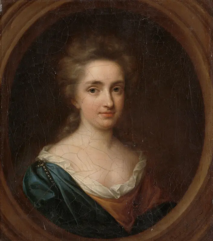 Johanna van Citters (1672-1740), Sister of Anna van Citters Wall Art by Simon Dubois - High-Resolution Digital Print