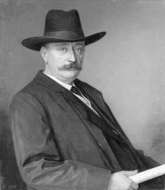 Johannes Martinus Messchaert (1857-1922). Zanger en zangpedagoog Wall Art by Unknown - High-Resolution Digital Print