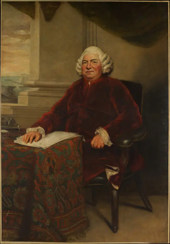 John Barker (1707–1787) Wall Art by Sir Joshua Reynolds - High-Resolution Digital Print