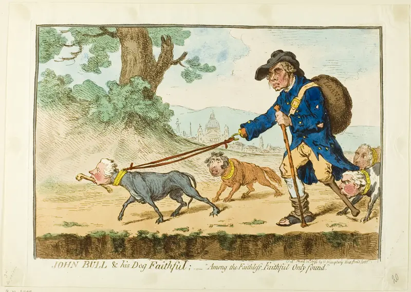 John Bull and His Dog Faithful