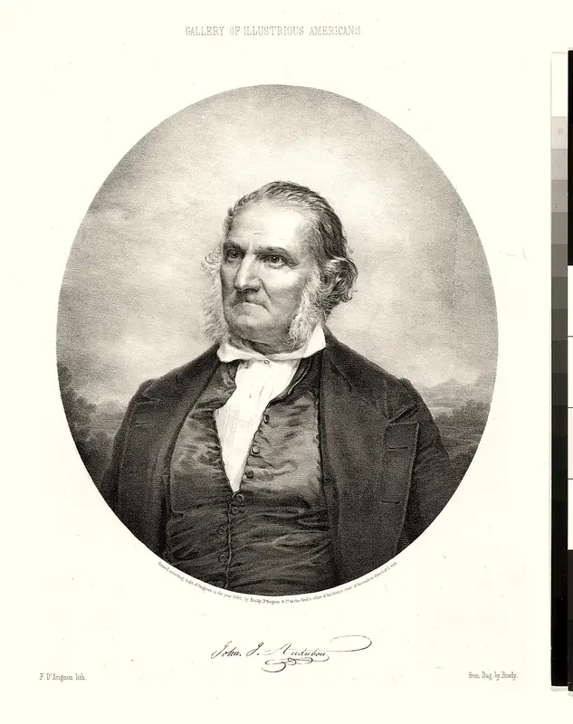 John James Audubon Wall Art by Francis d' Avignon - High-Resolution Digital Print