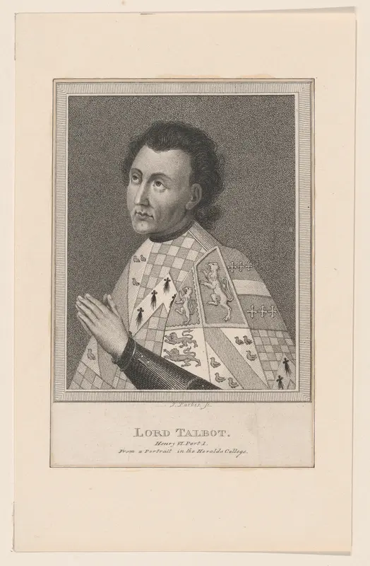 John Talbot, 1st Earl of Shrewsbury and 1st Earl of Waterford Wall Art by James Parker - High-Resolution Digital Print