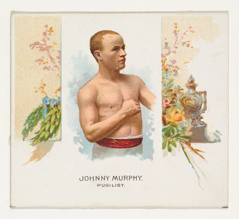 Johnny Murphy, Pugilist, from World's Champions, Second Series (N43) for Allen & Ginter Cigarettes Wall Art by Allen & Ginter - High-Resolution Digital Print