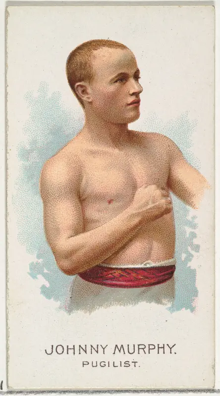 Johnny Murphy, Pugilist, from World's Champions, Series 2 (N29) for Allen & Ginter Cigarettes Wall Art by Allen & Ginter - High-Resolution Digital Print