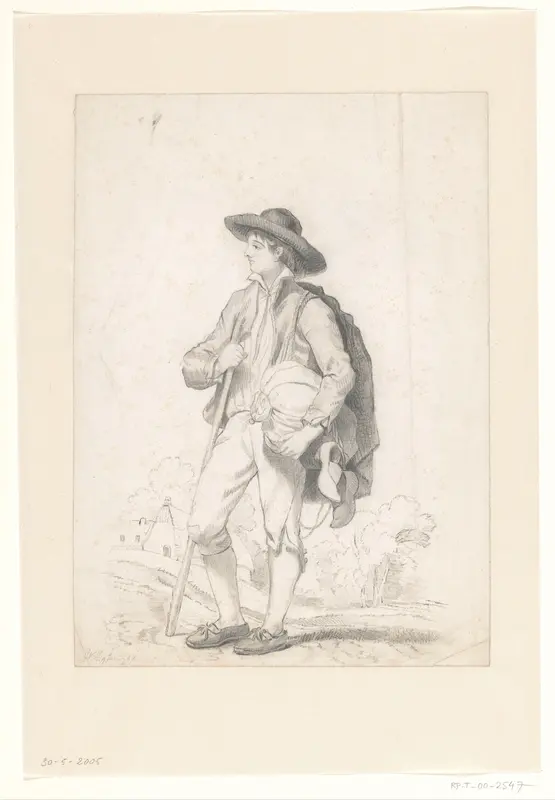 Jonge reiziger Wall Art by Unknown - High-Resolution Digital Print