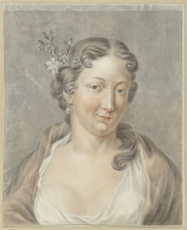 Jonge vrouw Wall Art by Abraham Delfos - High-Resolution Digital Print