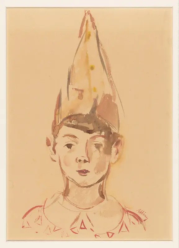 Jongen met een puntmuts Wall Art by Unknown - High-Resolution Digital Print