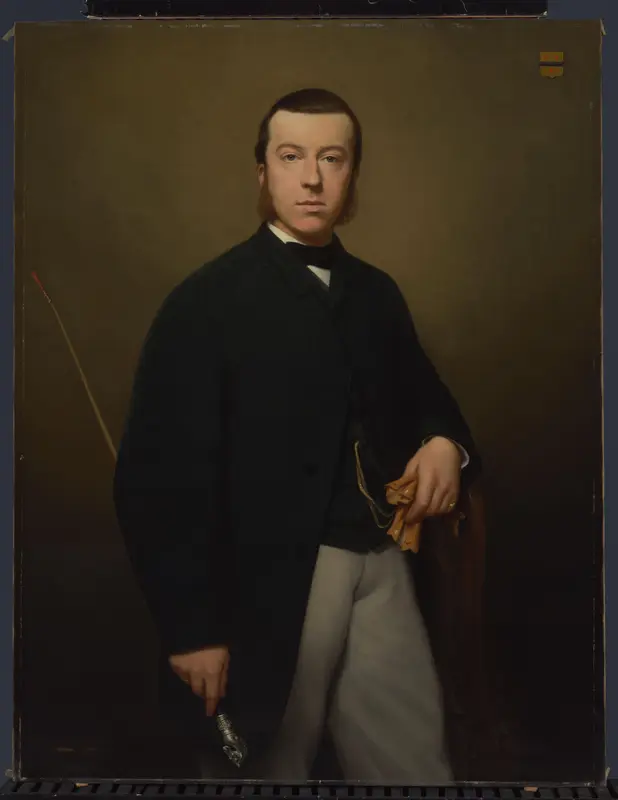 Jonkheer Jacobus Salomon Hendrik van de Poll (1837-80). Wethouder van Velzen Wall Art by Jan Hendrik Maschaupt - High-Resolution Digital Print
