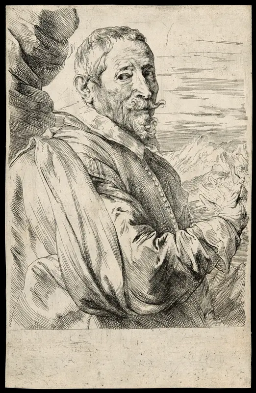 Joos de Momper Wall Art by Anthony van Dyck - High-Resolution Digital Print