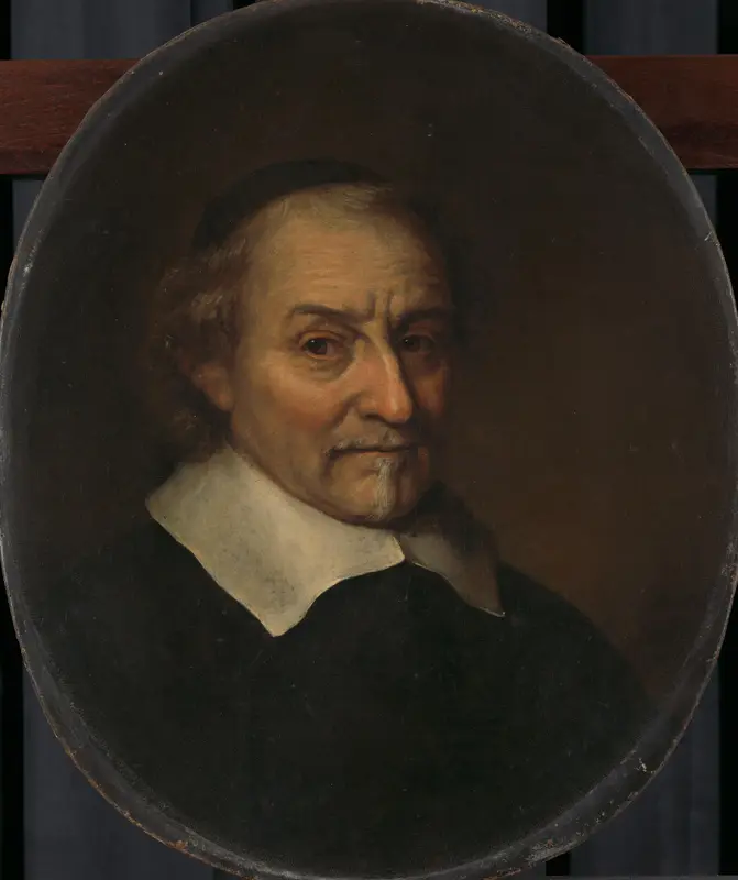 Joost van den Vondel (1587-1679). Dichter Wall Art by Philips Koninck - High-Resolution Digital Print