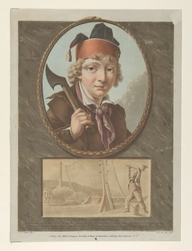 Joseph-Agricol Viala Wall Art by Pierre Michel Alix - High-Resolution Digital Print