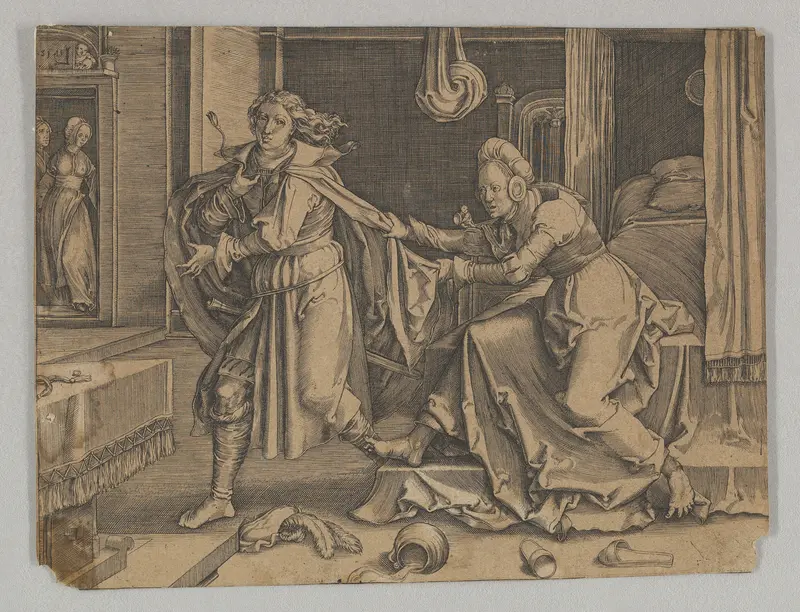Joseph and Potiphar's Wife (reverse copy)