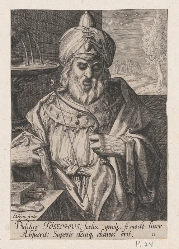 Joseph, from The Twelve Sons of Jacob Wall Art by Jacques de Gheyn II - High-Resolution Digital Print
