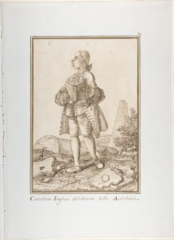 Joseph Henry of Straffan, Co. Kildare Wall Art by Pier Leone Ghezzi - High-Resolution Digital Print