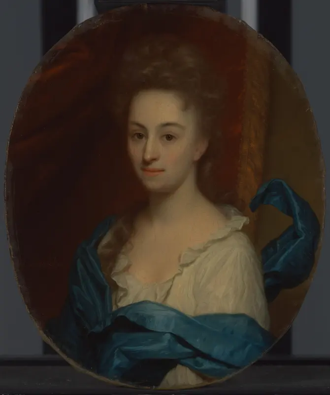 Josina Clara van Citters (1671-1753) Wall Art by Godfried Schalcken - High-Resolution Digital Print