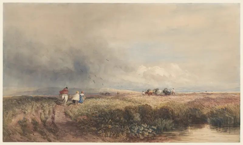 Journey Home Wall Art by David Cox - High-Resolution Digital Print