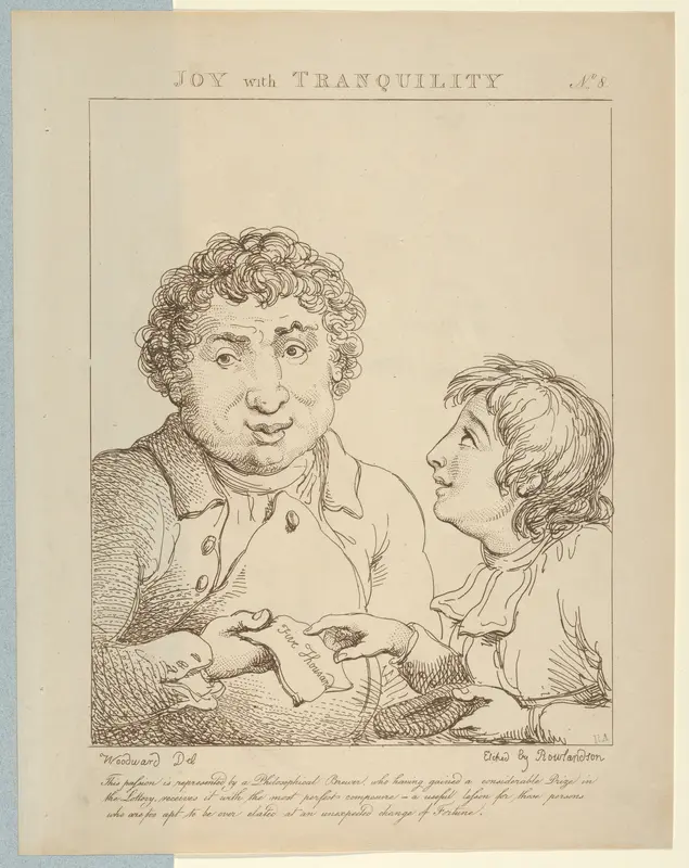 Joy with Tranquility Wall Art by Thomas Rowlandson - High-Resolution Digital Print