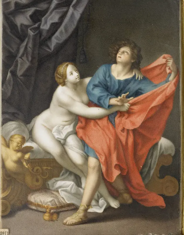 Jozef en de vrouw van Potifar Wall Art by Felice Ramelli - High-Resolution Digital Print