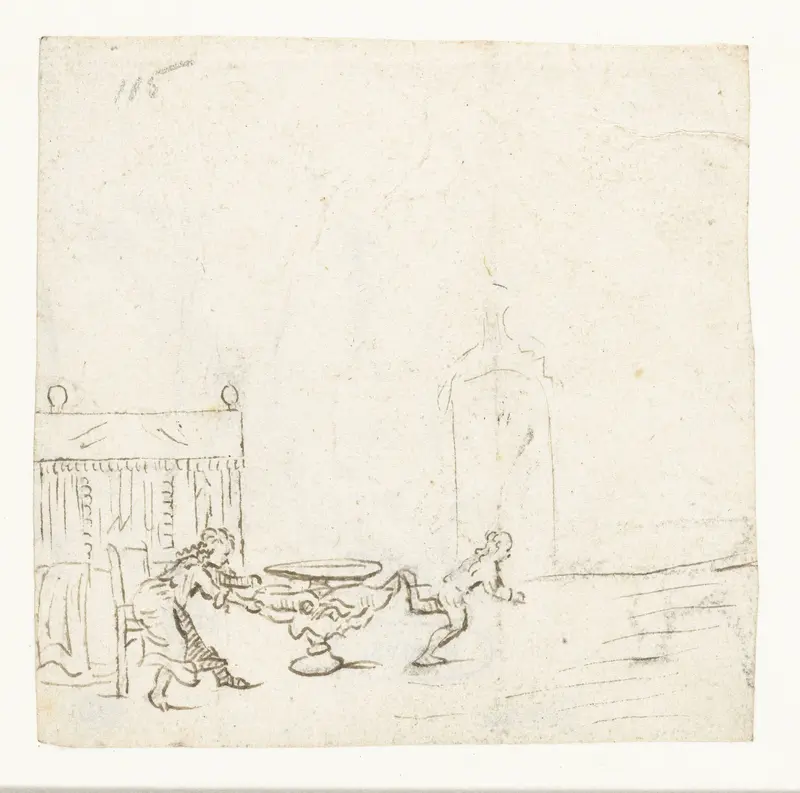 Jozef en de vrouw van Potifar Wall Art by Unknown - High-Resolution Digital Print
