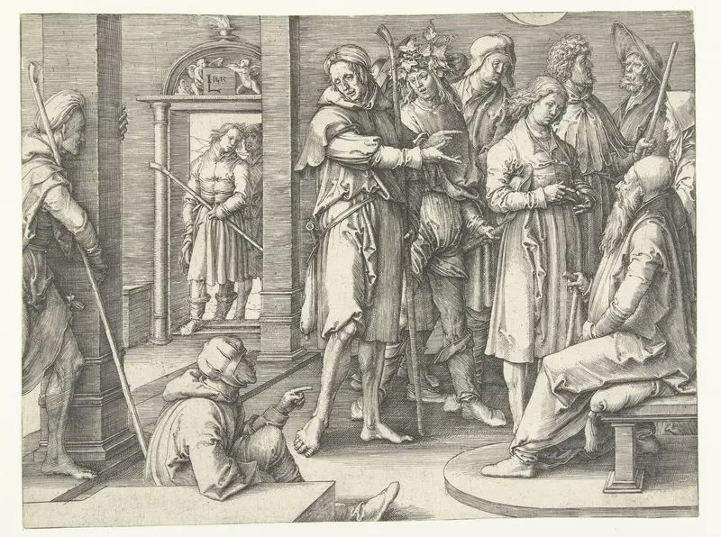 Jozef vertelt zijn dromen aan Jakob Wall Art by Unknown - High-Resolution Digital Print